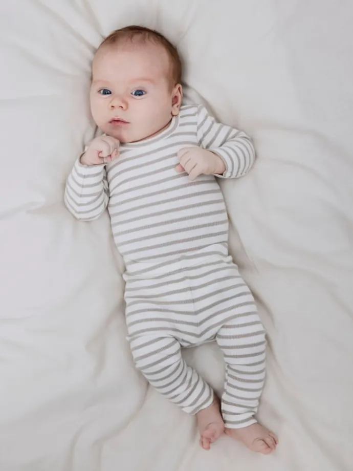 Baby Langarmbody NBNBANI in pure cashmere