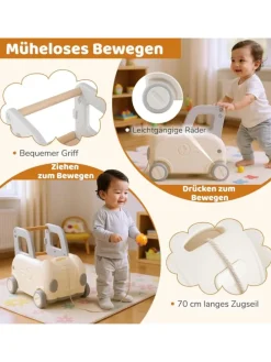 Baby Lauflernwagen in Weiß