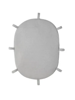 Baby Nest geflochten Grau