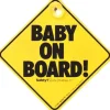 Baby on Board Schild in Gelb ab 0 Monate