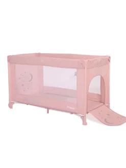 Baby Reisebett Laufstall Noemi in rosa