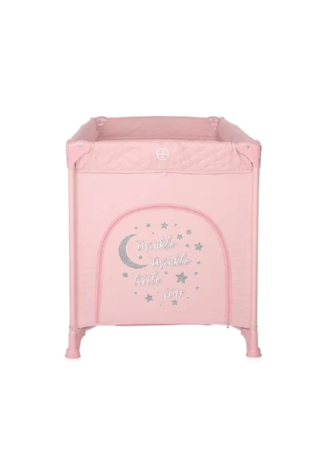 Baby Reisebett Laufstall Noemi in rosa