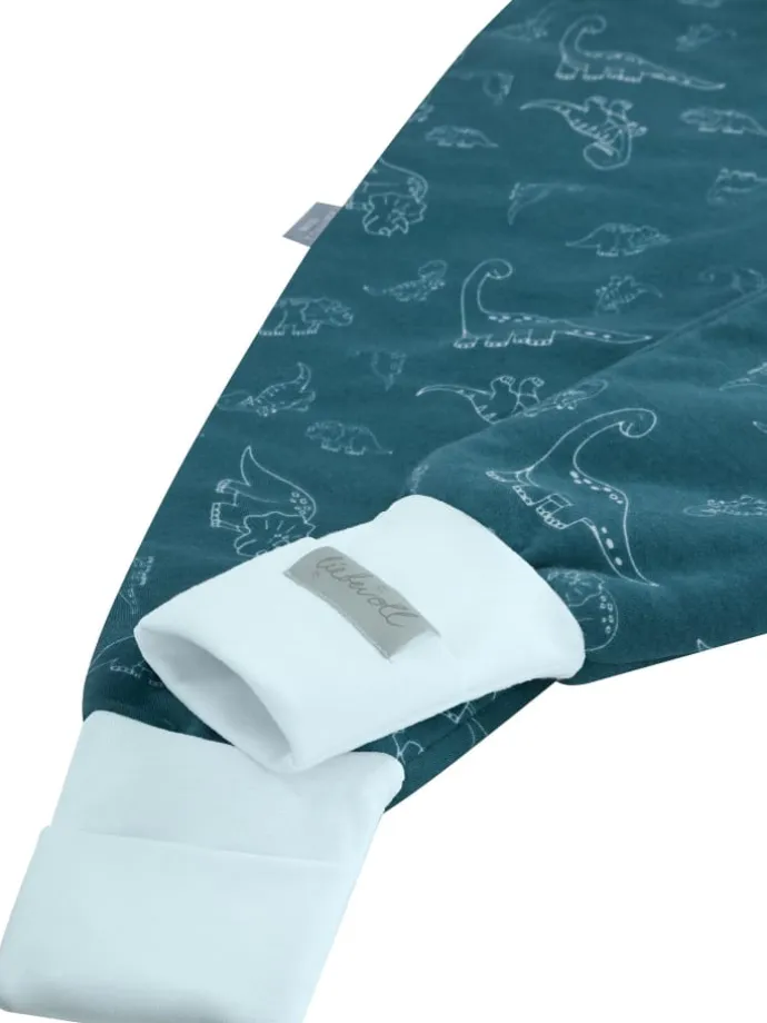 Baby Schlafsack aus Bio-Baumwolle Nanao in Petrol