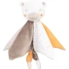 Baby Schmusetuch Doudou Rassel in natur