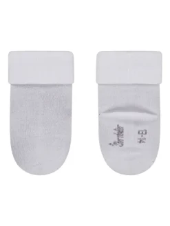 Baby Socken 3er-Pack uni in rosa