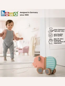 Baby Spielzeug Nachziehtier Ziehtier Schweinchen
