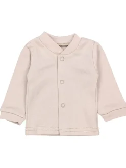 Baby Unisex Strampler-Set mit Aufdruck Spruch 2-tlg in weiß/beige