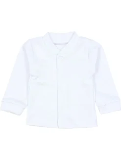 Baby Unisex Strampler-Set mit Aufdruck Spruch 2-tlg in weiß/bordeaux