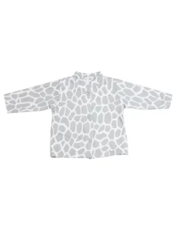 Baby Unisex Strampler-Set mit Aufdruck Spruch 2-tlg in weiß-kombi