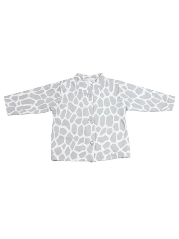Baby Unisex Strampler-Set mit Aufdruck Spruch 2-tlg in weiß-kombi
