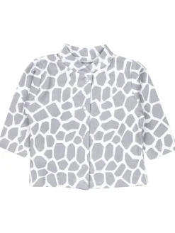 Baby Unisex Strampler-Set mit Aufdruck Spruch 2-tlg in weiß-kombi