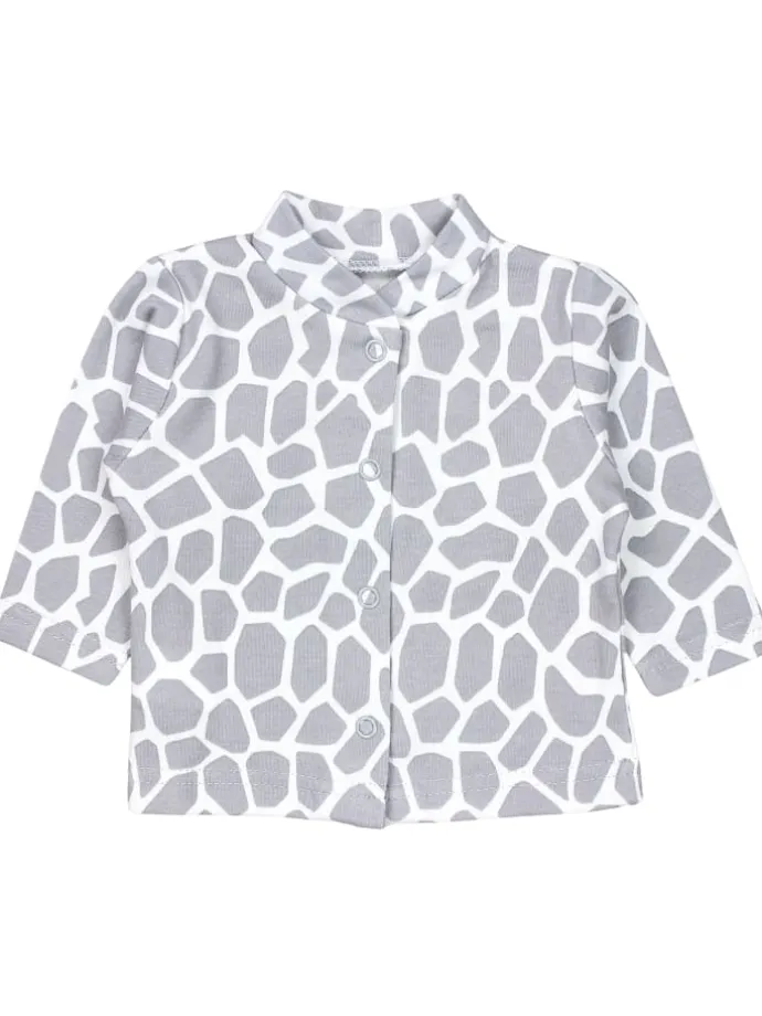 Baby Unisex Strampler-Set mit Aufdruck Spruch 2-tlg in weiß-kombi