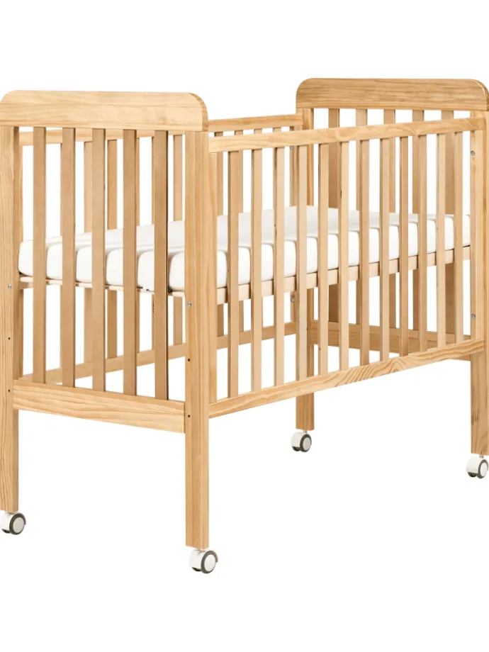 Babybett BODMIN in Braun - (W) 66 x (H) 100 x (L) 125 cm