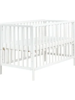 Babybett KIAMA in Weiß - (W) 75 x (H) 89 x (L) 134 cm