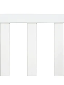 Babybett KIAMA in Weiß - (W) 75 x (H) 89 x (L) 134 cm