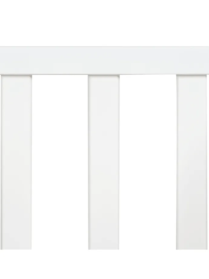 Babybett KIAMA in Weiß - (W) 75 x (H) 89 x (L) 134 cm