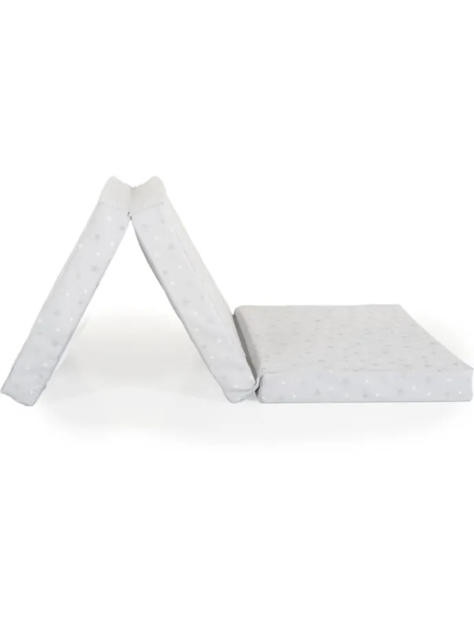 Babybett Klappmatratze Mirage in grau