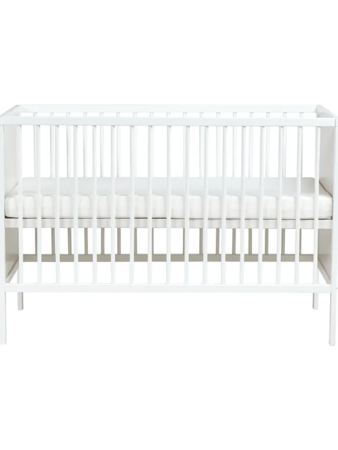 Babybett ZAMA in Weiß - (W) 65 x (H) 84 x (L) 122 cm