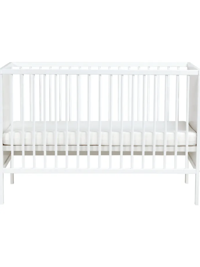 Babybett ZAMA in Weiß - (W) 65 x (H) 84 x (L) 122 cm