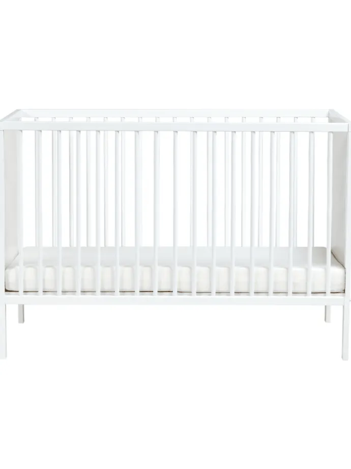 Babybett ZAMA in Weiß - (W) 65 x (H) 84 x (L) 122 cm
