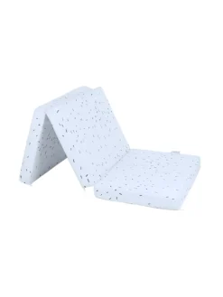 Babybett-Faltmatratze Bear in blau