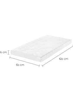 Babybett-Matratze Air Allround - 60 x 120