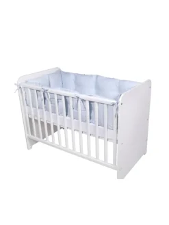 Babybett-Nestchen in blau