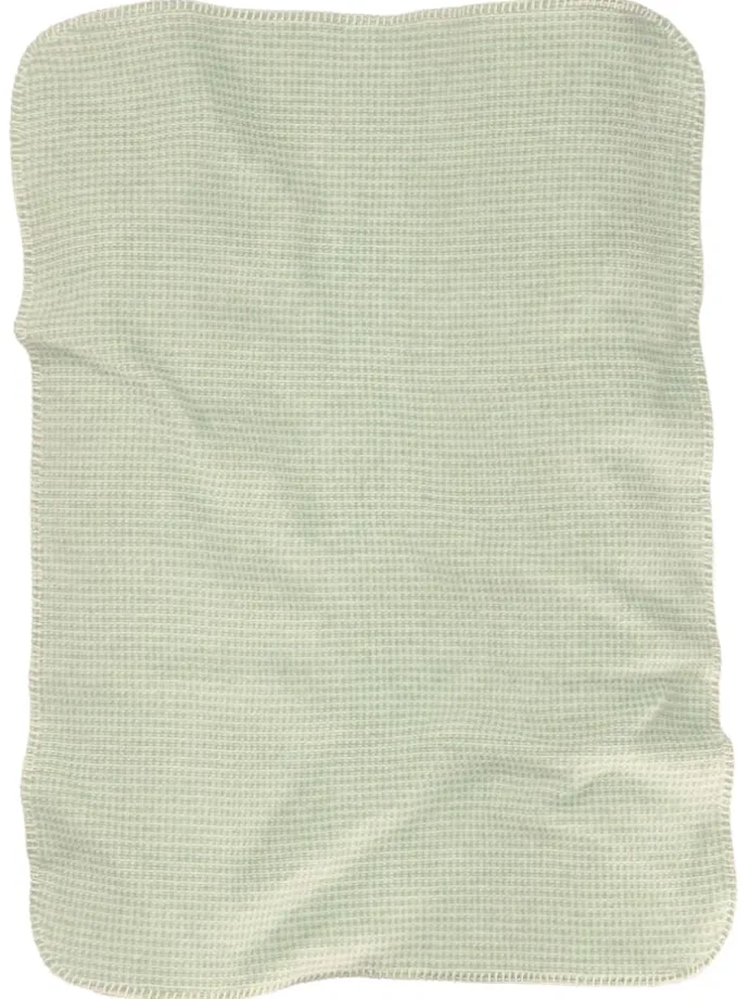 Babydecke Cotton in grün