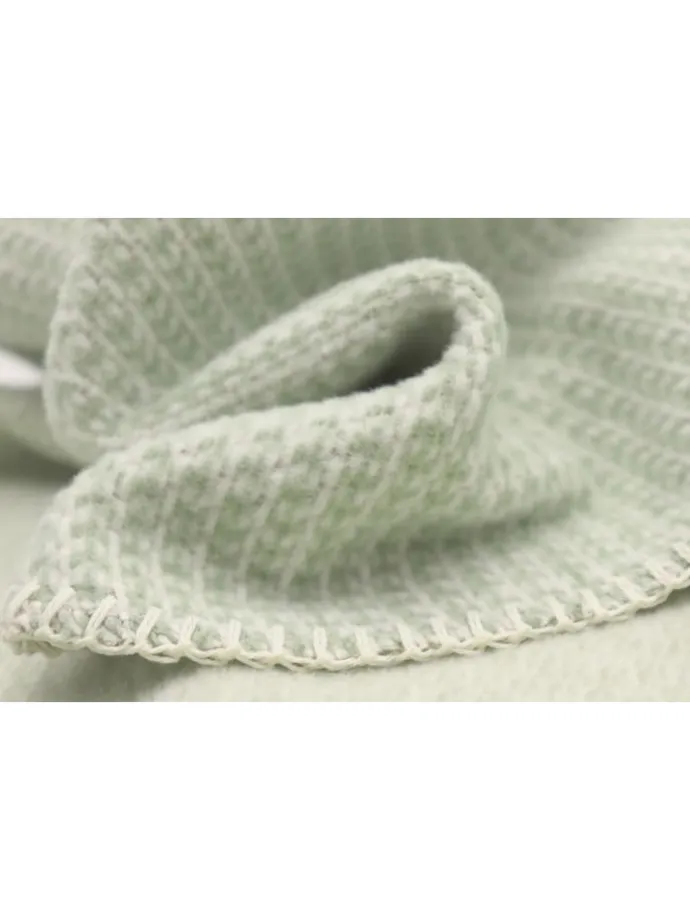 Babydecke Cotton in grün