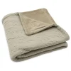 Babydecke in Khaki - (L)100 x (B)75 cm - 2 TOG
