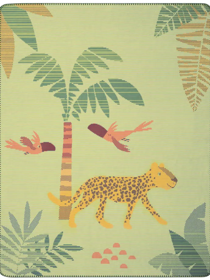 Babydecke Wildlife in bunt