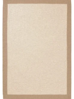 Babydecke Wool Knit in natur
