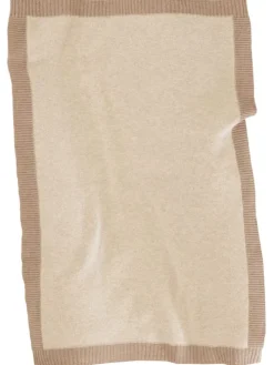 Babydecke Wool Knit in natur