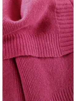 Babydecke Wool Knit in pink