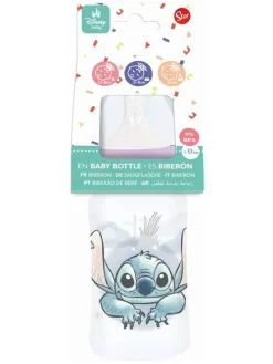Babyflasche "Stitch" in Hellblau - ab Geburt