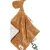 Baby-Kuscheltuch "Raffi" in Hellbraun - (L)30 x (B)30 cm