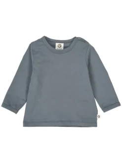 Babylangarmshirt 2er-Pack in Oak/ Stormy blue