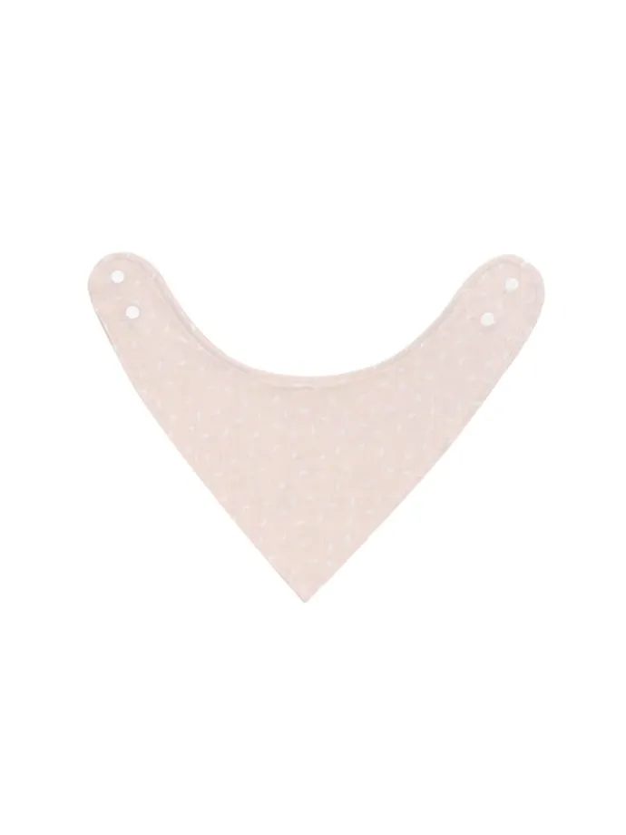 Babylatz Dreieck Musselin in rosa
