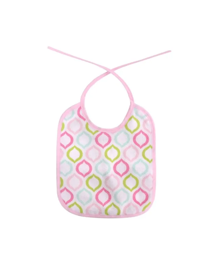 Babylatz-Set 7-teilig einlagig in rosa