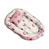 Babynest mit Kissen in Mehrfarbig