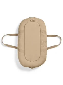 Babynestchen tragbar - Pure Khaki in Beige 78 x 45cm