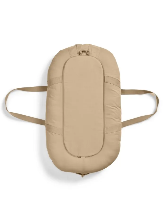 Babynestchen tragbar - Pure Khaki in Beige 78 x 45cm