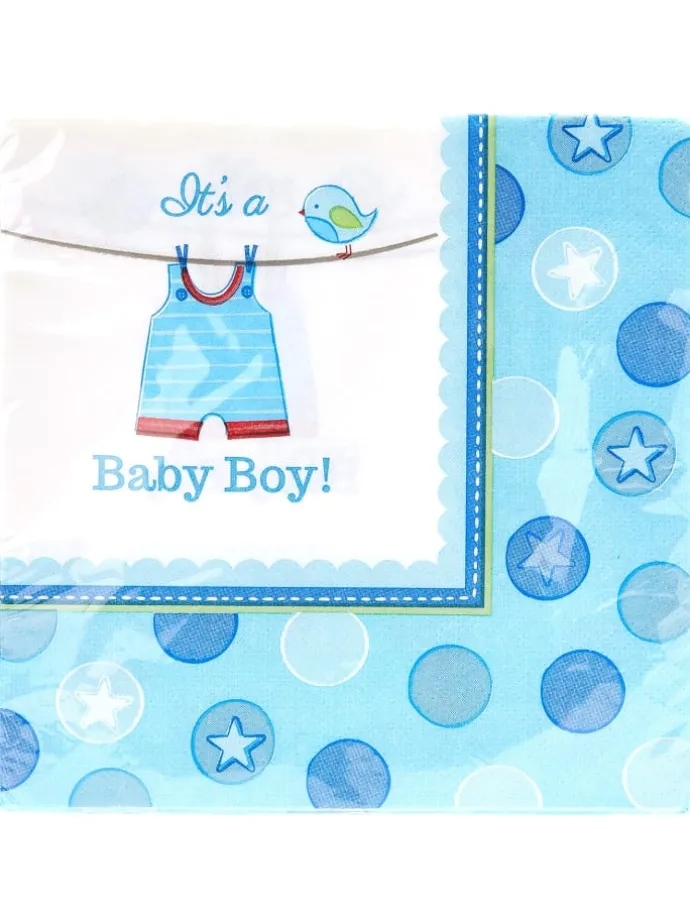 Babyparty-Set It's a Boy 47-teilig Gender Reveal Party in blau