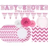 Babyparty-Set It's a Girl 35-teilig Gender Reveal Party in rosa