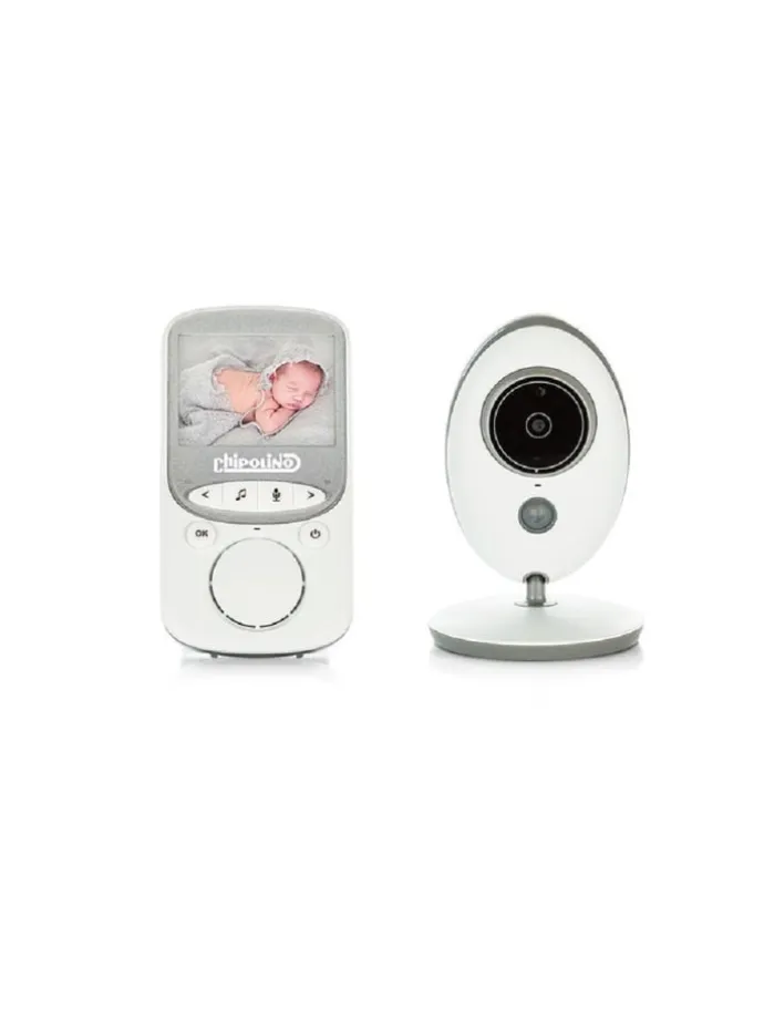 Babyphone Vector mit Kamera in grau