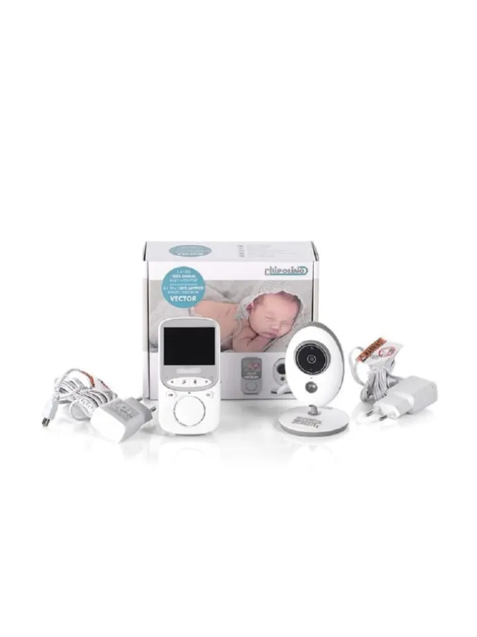 Babyphone Vector mit Kamera in grau