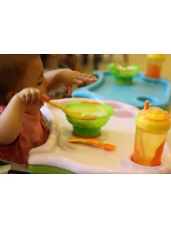 Baby´s erster Löffel 5 Stk. pink