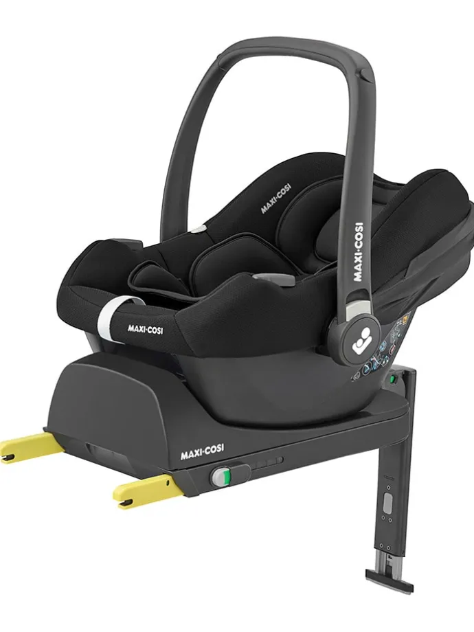 Babyschale "CabrioFix" in Essential Black - Gruppe 0+