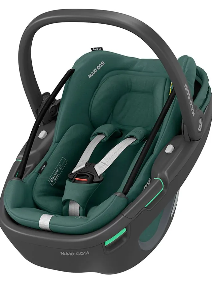 Babyschale "Coral 360 i-Size" in Essential Green - Gruppe 0+