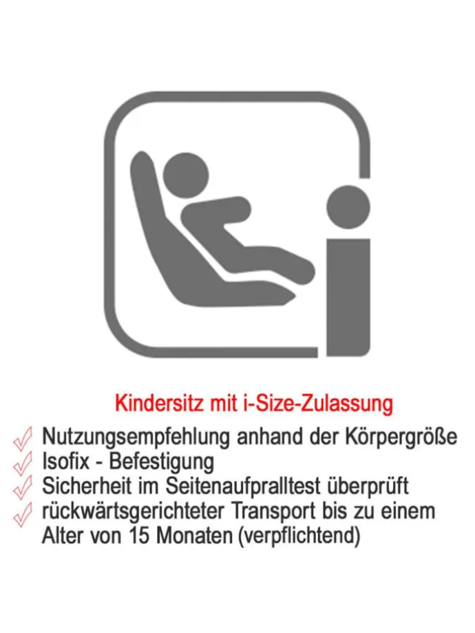 Babyschale i-Gemm 3 i-Size ab Geburt-13 kg in grau